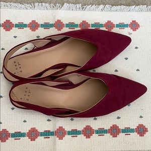 a new day pointed flats